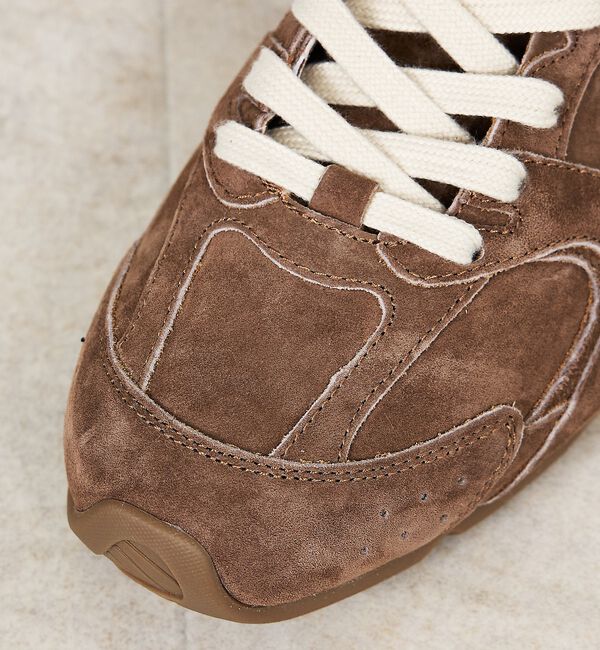 Rouge vif「【MOHI/モヒ】スウェードスニーカー【予約】」|スニーカー|