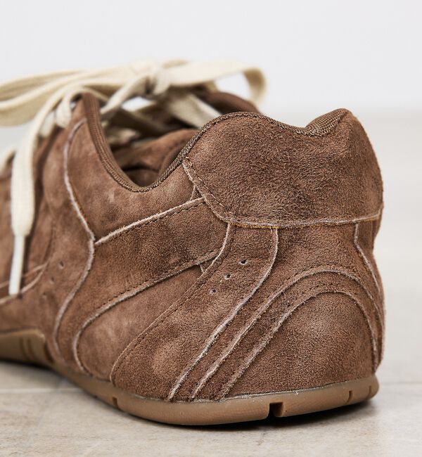 Rouge vif「【MOHI/モヒ】スウェードスニーカー【予約】」|スニーカー|