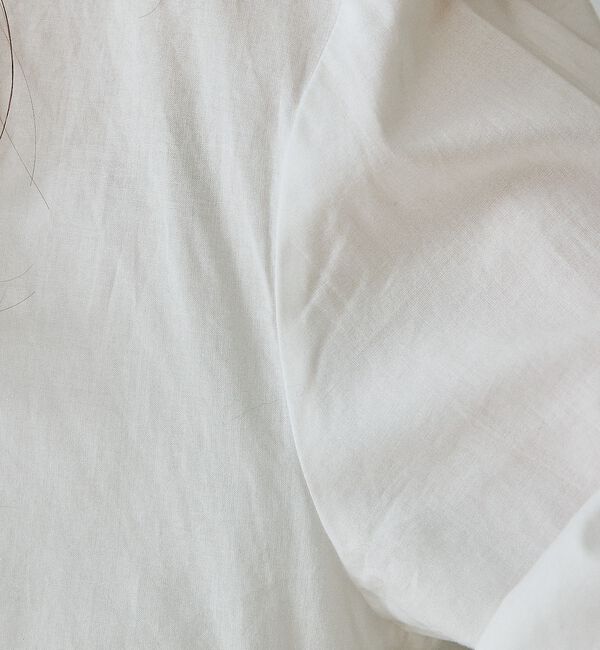 qualite「ウエストドロストシャツ【予約】」|シャツ・ブラウス|