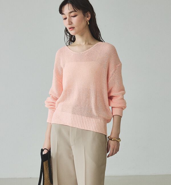 qualite「ミックスカラードライコットンニット【予約】」|その他|