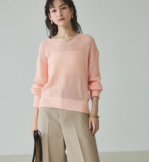 qualite「ミックスカラードライコットンニット【予約】」|その他|