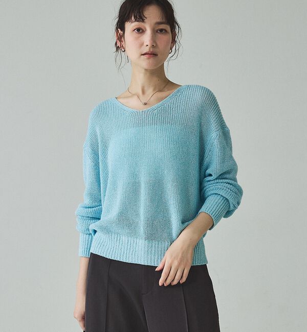 qualite「ミックスカラードライコットンニット【予約】」|その他|