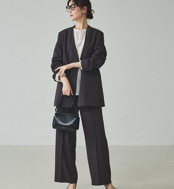 qualite「【セットアップ対応】ドライカルゼフルイドパンツ【予約】」|スラックス|