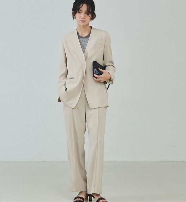 qualite「【セットアップ対応】ドライカルゼフルイドパンツ【予約】」|スラックス|