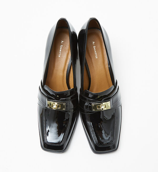 AU BANNISTER「【晴雨兼用】ヒールアップローファー」|レインシューズ|