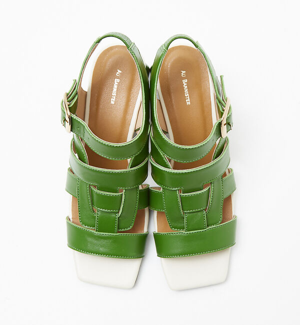 AU BANNISTER「グルカ風ヒールサンダル」|サンダル|