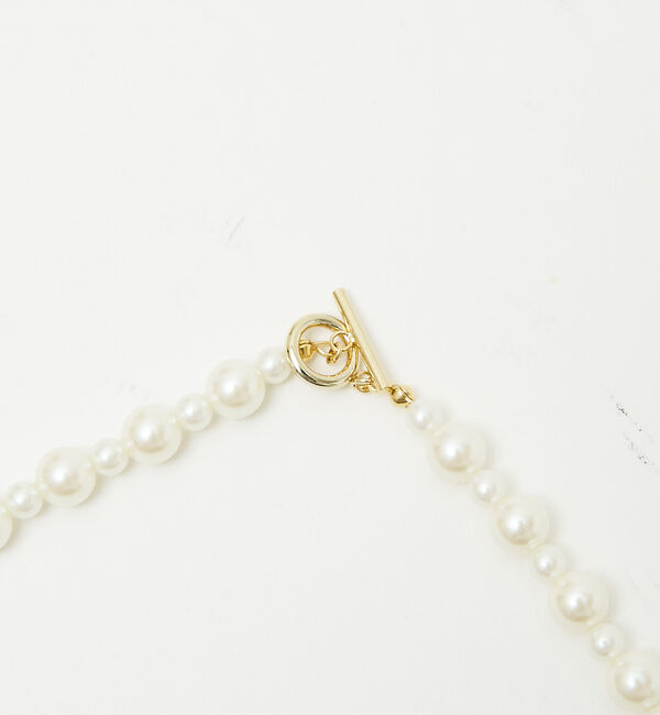 abahouse mavie「シングルミックスパールネックレス」|ネックレス|