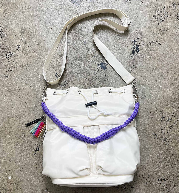 NOMINE「【cheek】kinchakucode 2WAY コードハンドル 巾着 トートバ」|ショルダー・メッセンジャー|