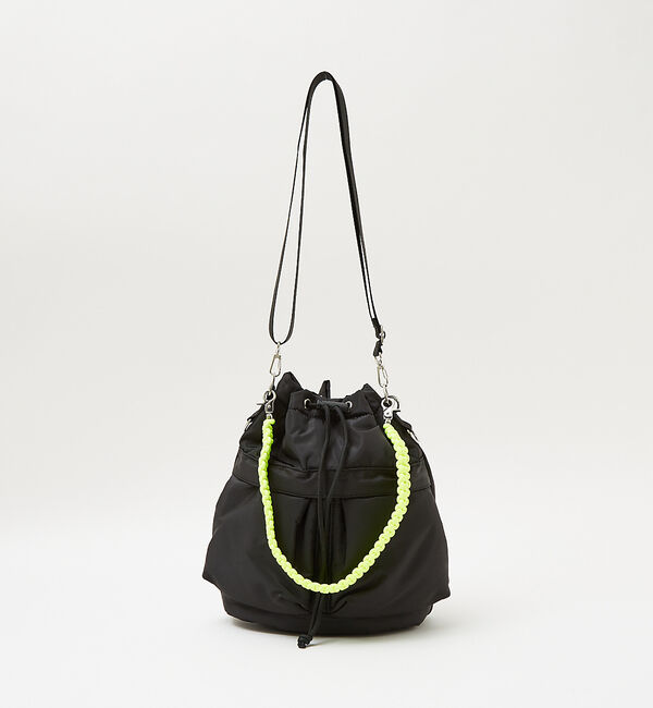 NOMINE「【cheek】kinchakucode 2WAY コードハンドル 巾着 トートバ」|ショルダー・メッセンジャー|