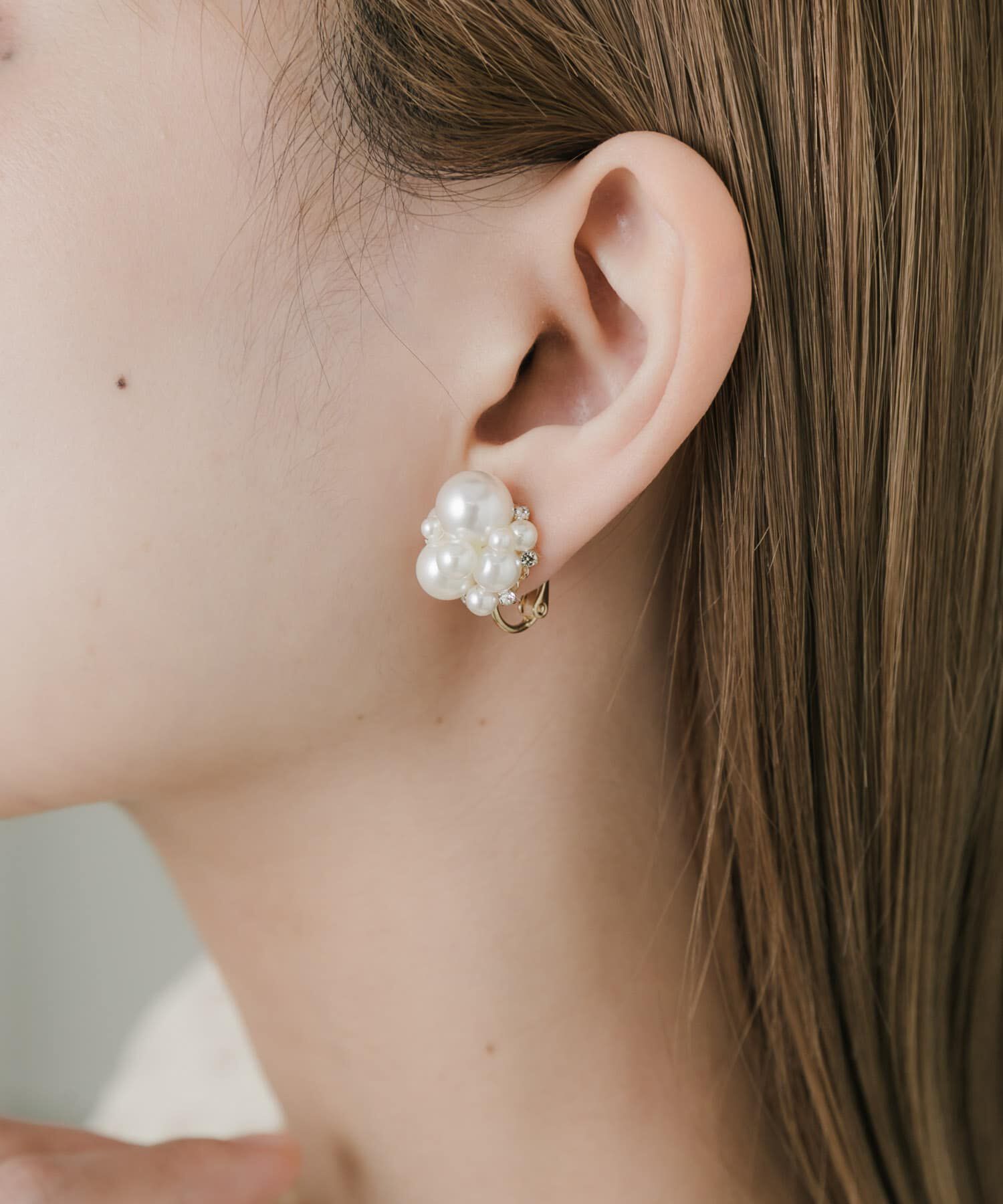 SMELLY「ミックスミニパールイヤリング」|イヤリング|