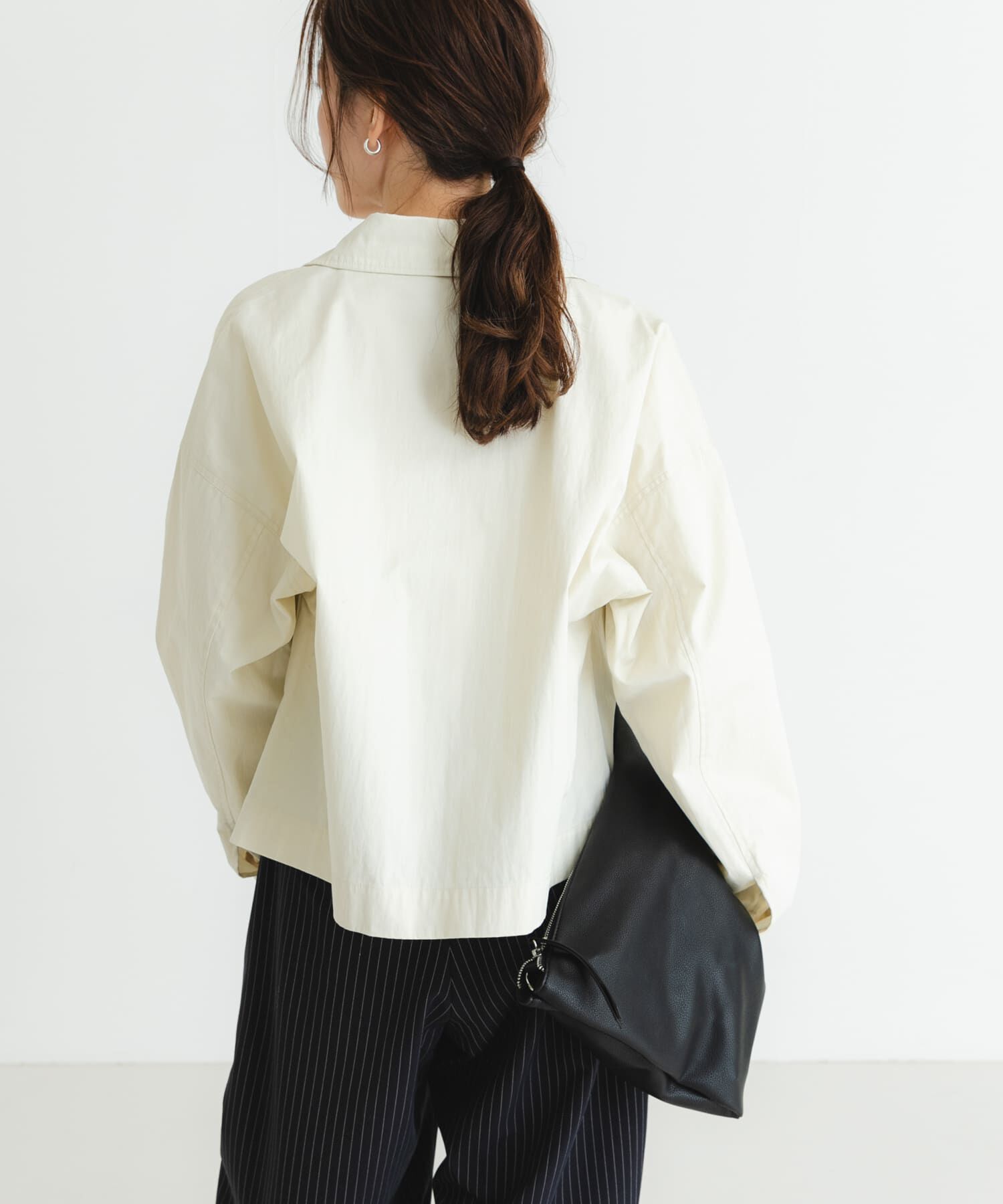 URBAN RESEARCH「コットンナイロンジップブルゾン」|ブルゾン・スタジャン|