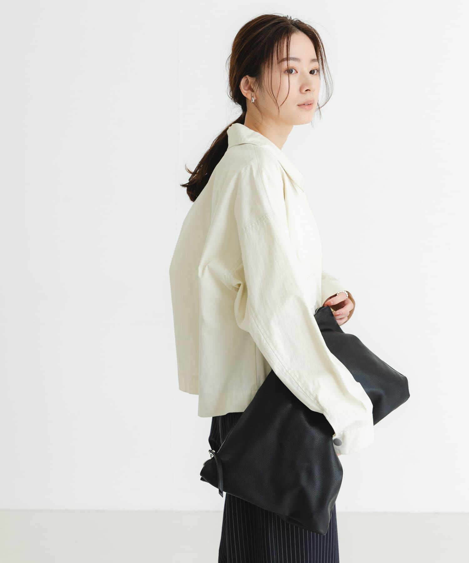 URBAN RESEARCH「コットンナイロンジップブルゾン」|ブルゾン・スタジャン|