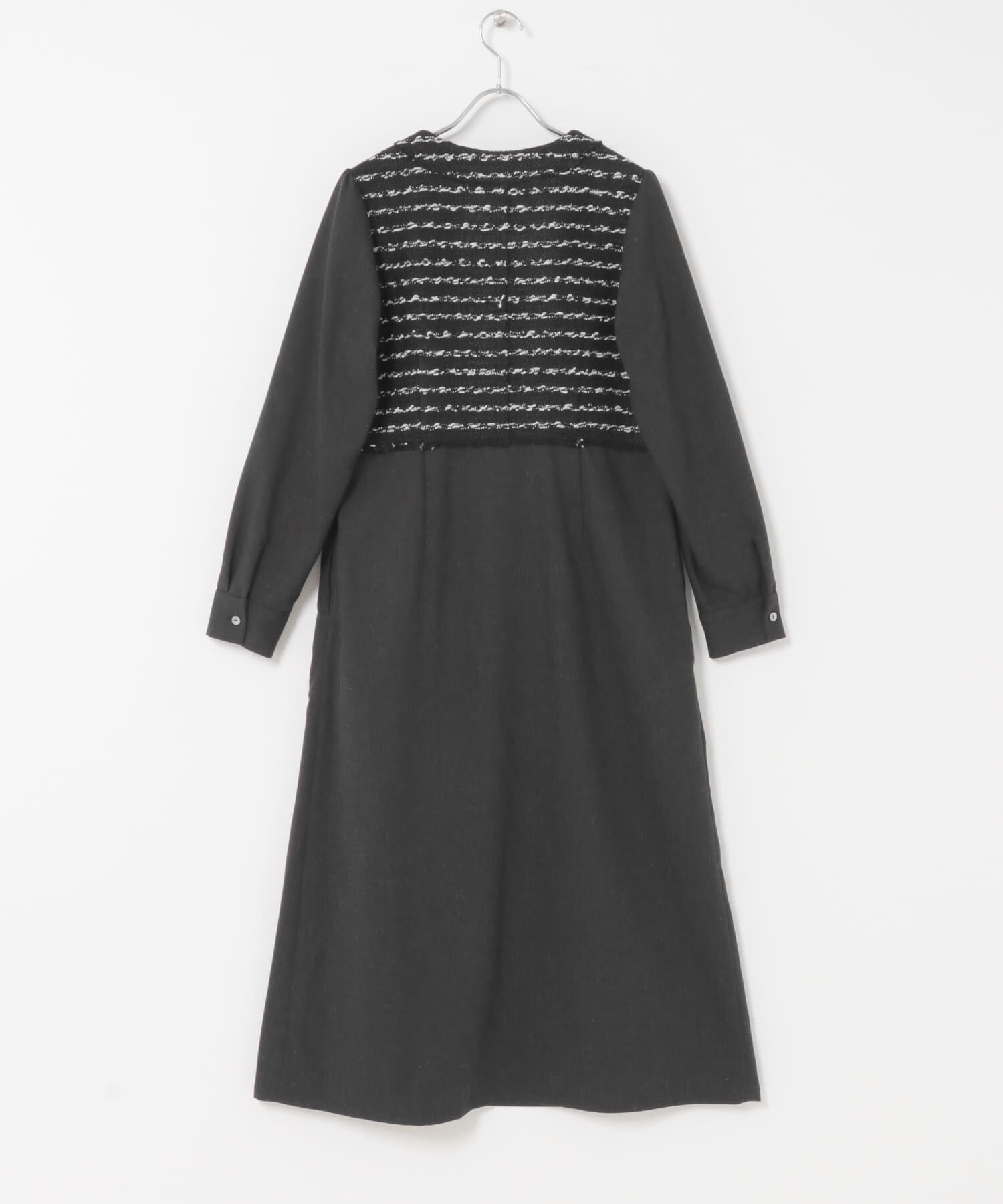 URBAN RESEARCH ROSSO「F by ROSSO　ツイードドッキングワンピース」|ワンピース|