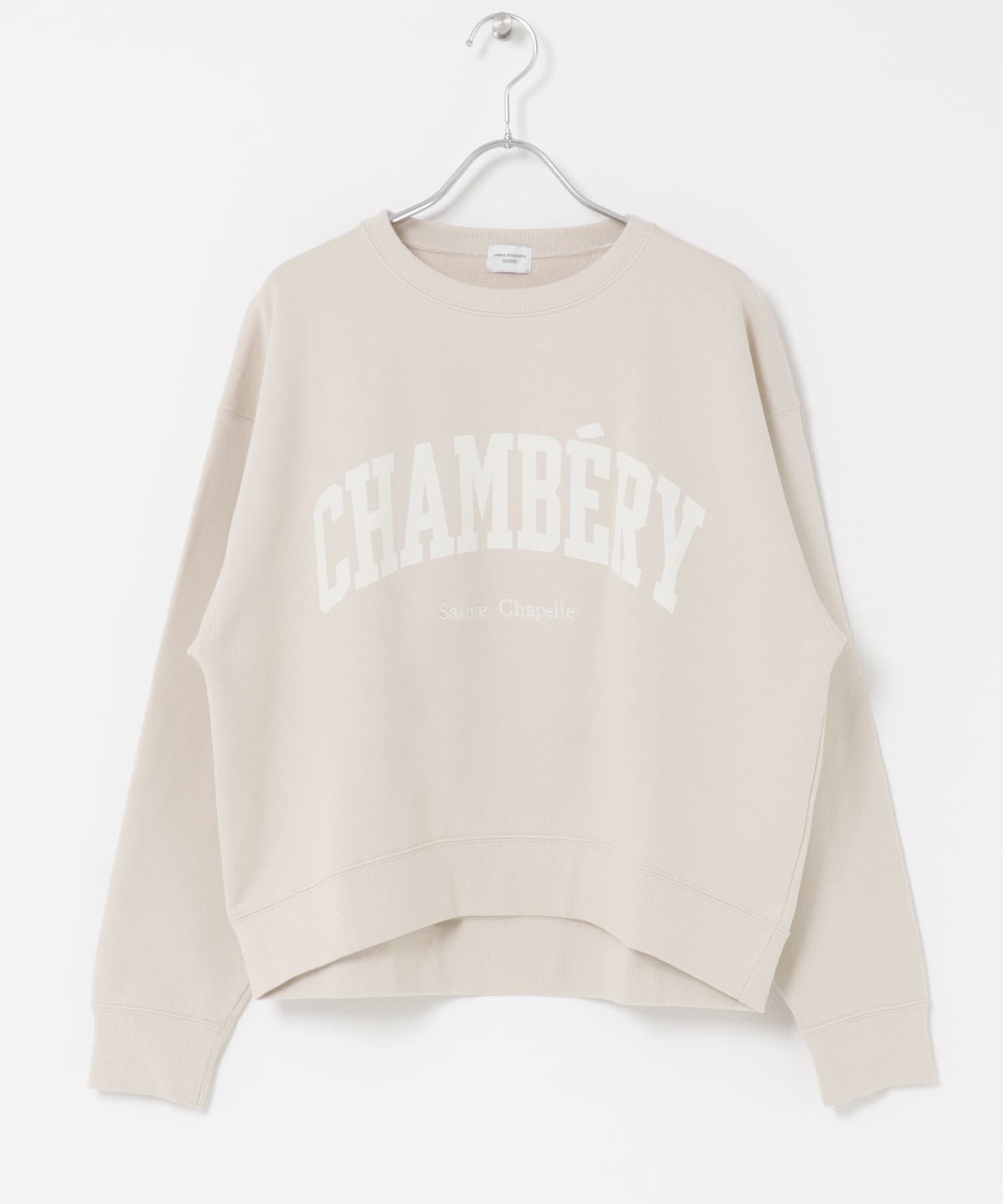 URBAN RESEARCH DOORS「カレッジロゴ刺繍スウェット」|スウェット・ジャージ|