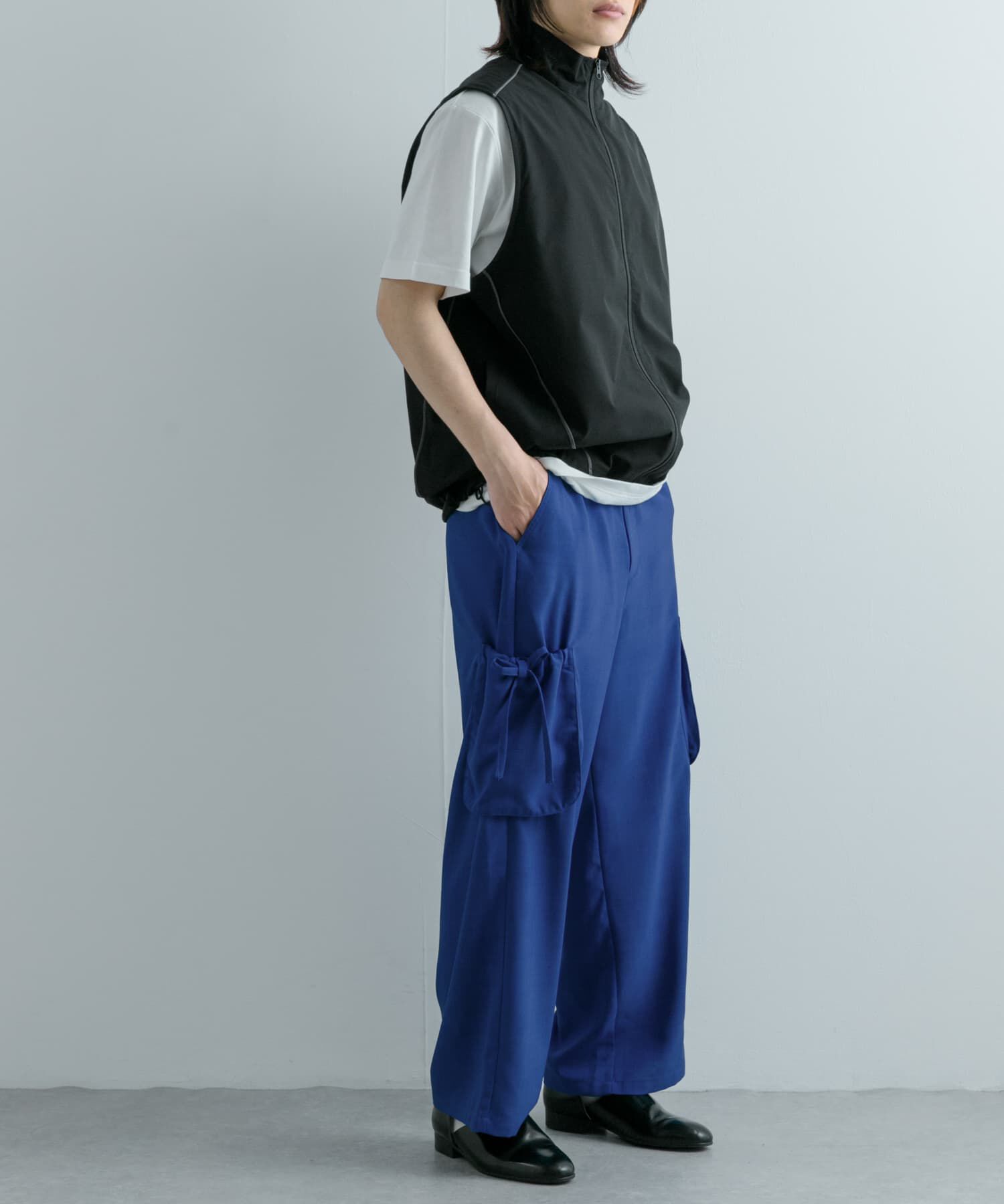 SENSE OF PLACE by URBAN RESEARCH「『セットアップ対応』 リネンライクサイドポケットワイドパンツ」|その他|