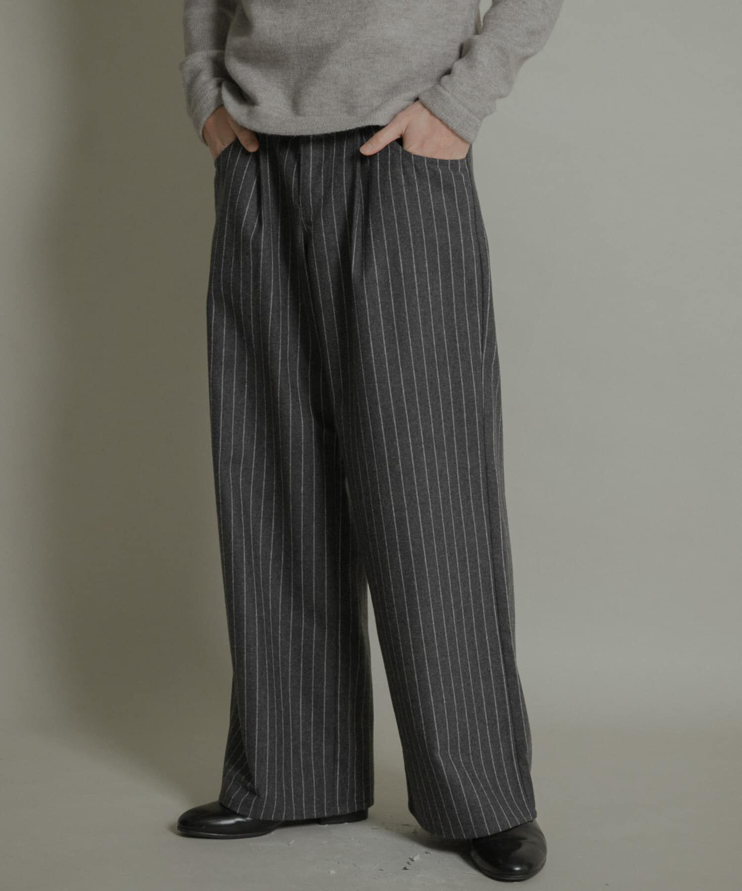 SENSE OF PLACE by URBAN RESEARCH「ウールブレンドカーブポケットストレートパンツ」|その他|