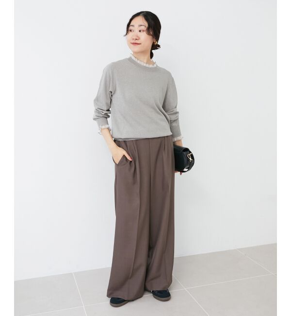  「《手洗い可能》サイロツイルダブルタックパンツ」|その他|