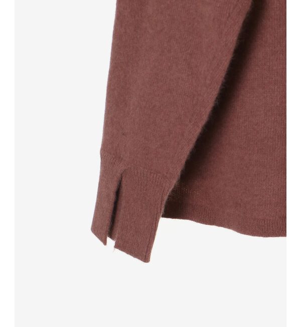  「モックネックチャイニーズラクーンプルオーバー」|ニット・セーター|