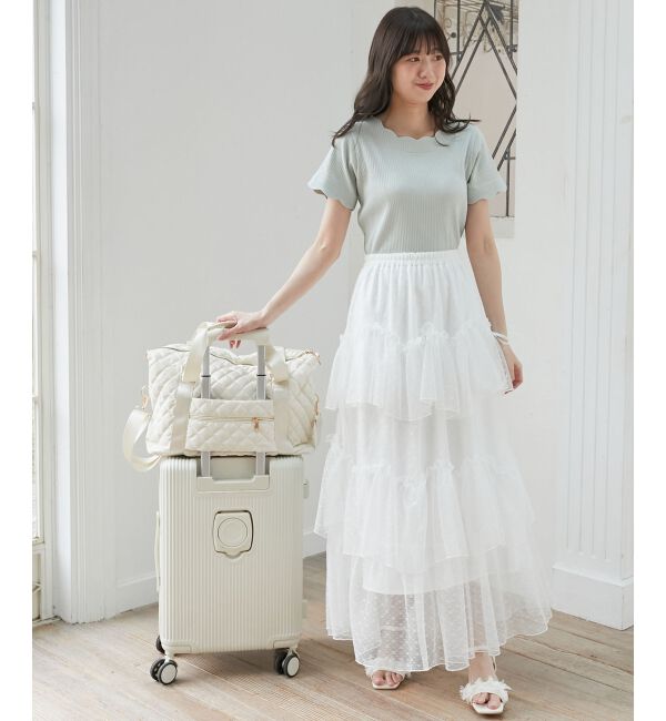  「◇キルティングトラベルボストン」|ボストンバッグ|