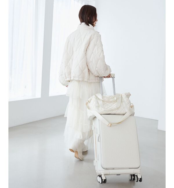  「◇キルティングトラベルボストン」|ボストンバッグ|