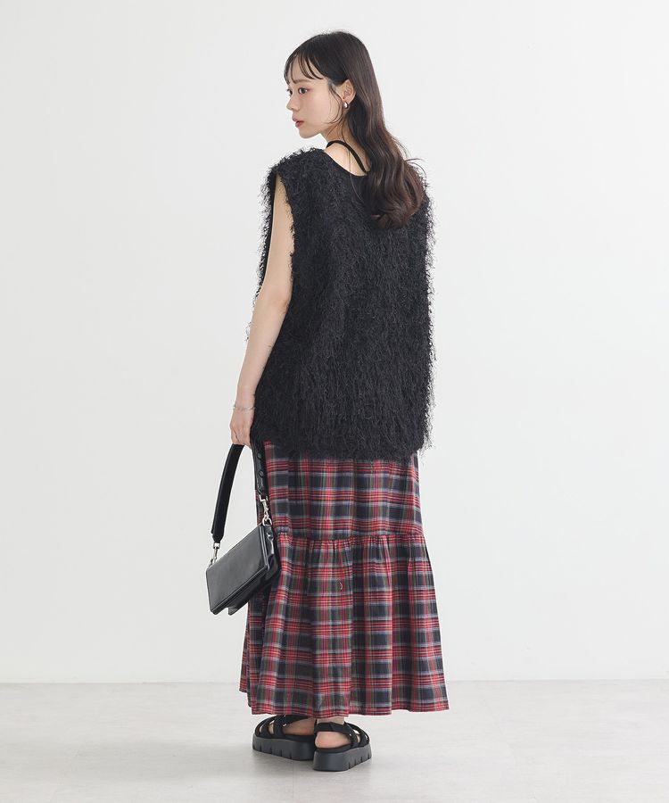 earth music&ecology「クリンクルスカート」|フレア|