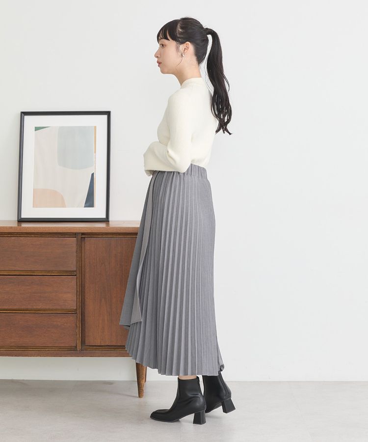 earth music&ecology「ナローケーブルプルオーバー」|ニット・セーター|