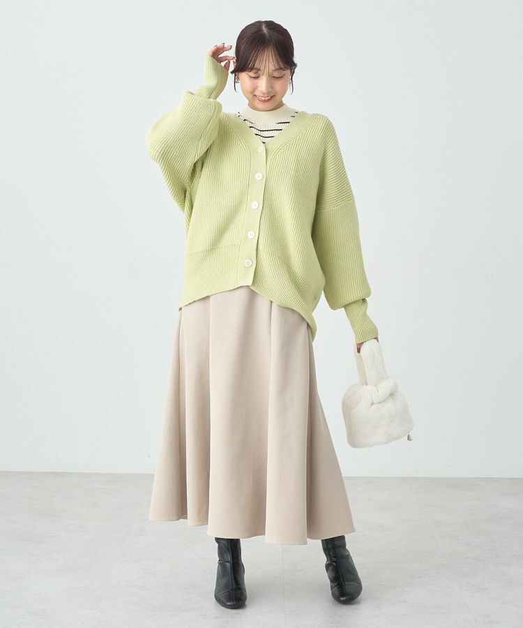 earth music&ecology「アンチピリングVネックカーディガン」|カーディガン|