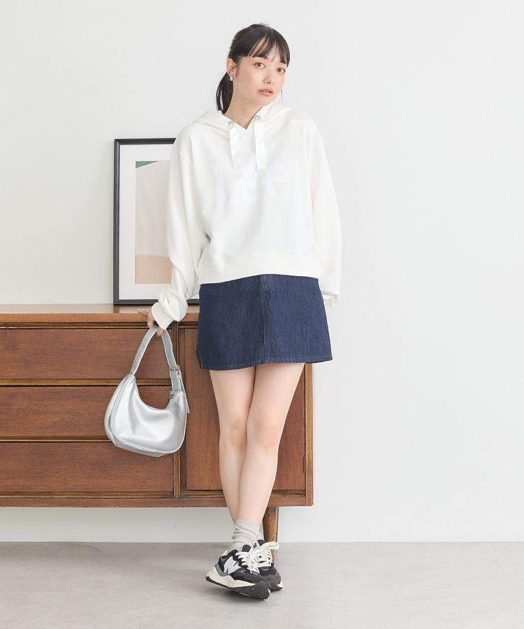 earth music&ecology「Lee&times;e.m.a.eショート丈パーカー」|スウェット・ジャージ|