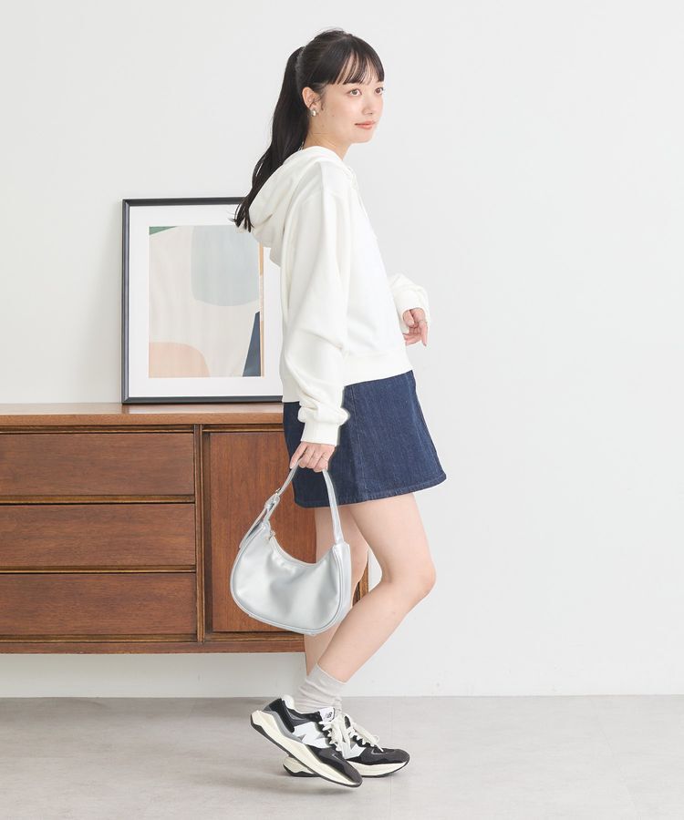 earth music&ecology「Lee&times;e.m.a.eショート丈パーカー」|スウェット・ジャージ|