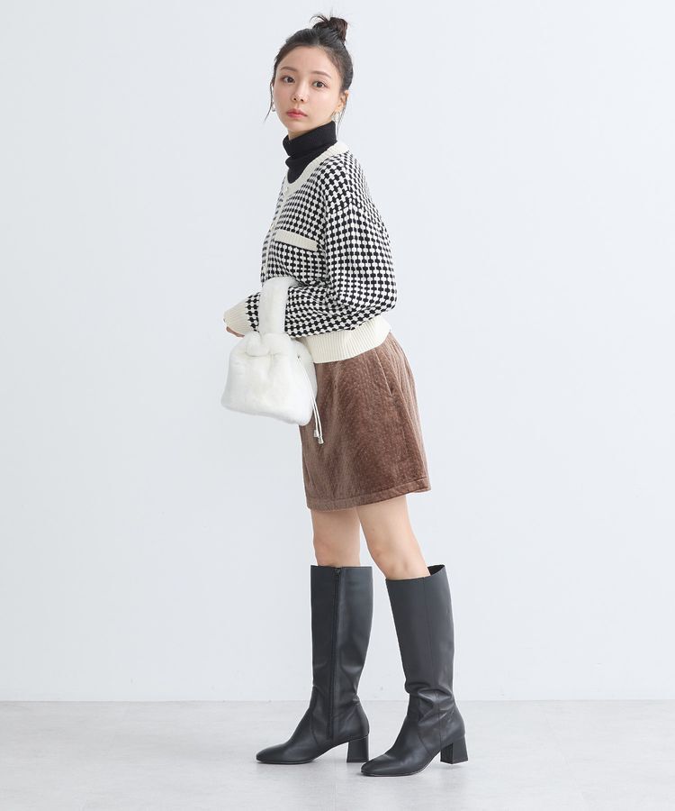 earth music&ecology「ジャガードニットプルオーバー」|ニット・セーター|