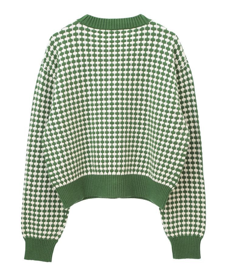 earth music&ecology「ジャガードニットプルオーバー」|ニット・セーター|