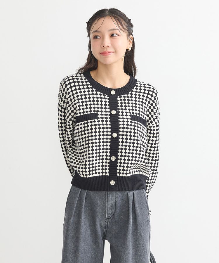 earth music&ecology「ジャガードニットプルオーバー」|ニット・セーター|