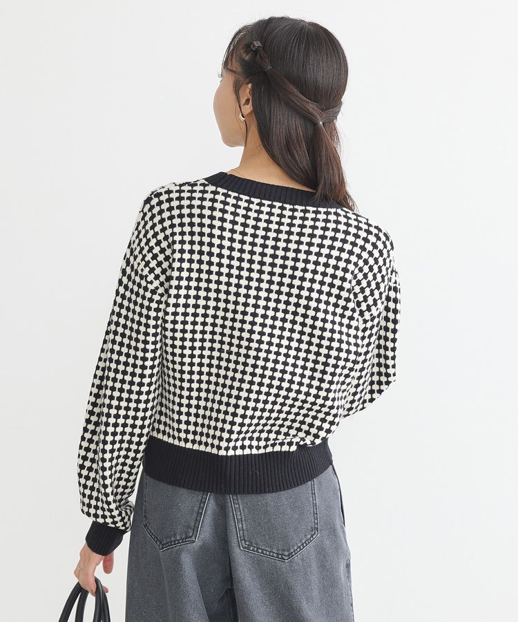 earth music&ecology「ジャガードニットプルオーバー」|ニット・セーター|