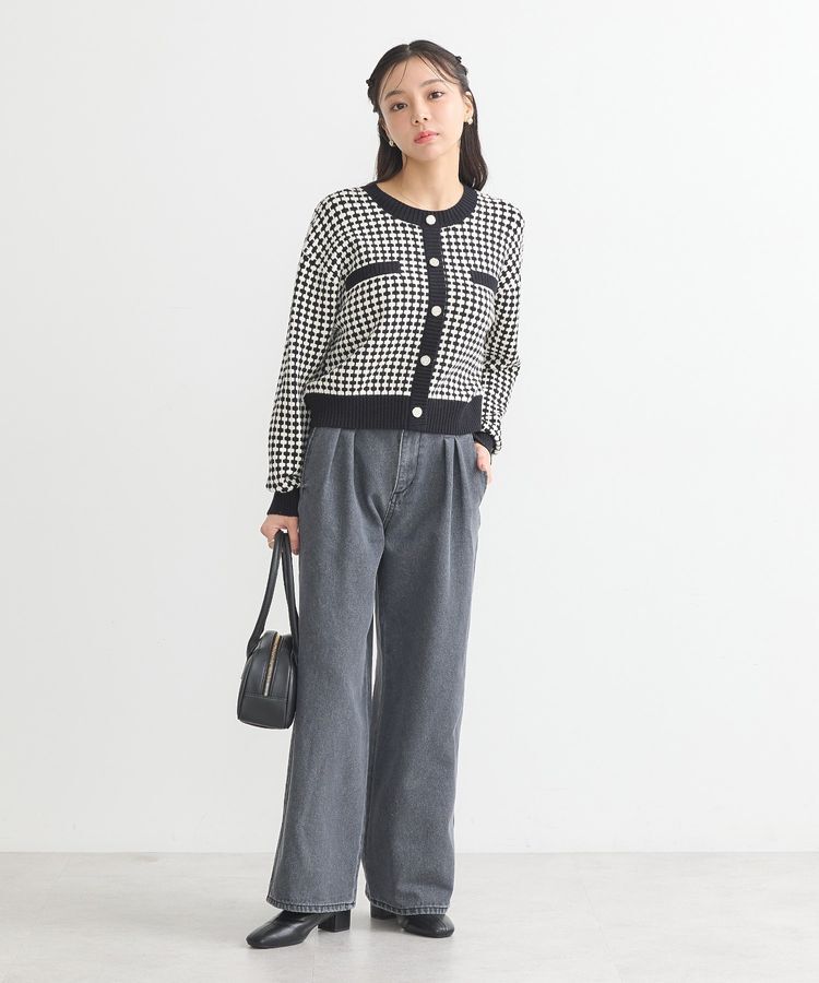 earth music&ecology「ジャガードニットプルオーバー」|ニット・セーター|