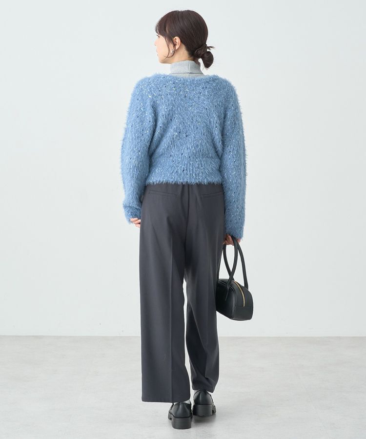 earth music&ecology「ジャンボノットシャギーニットプルオーバー」|ニット・セーター|