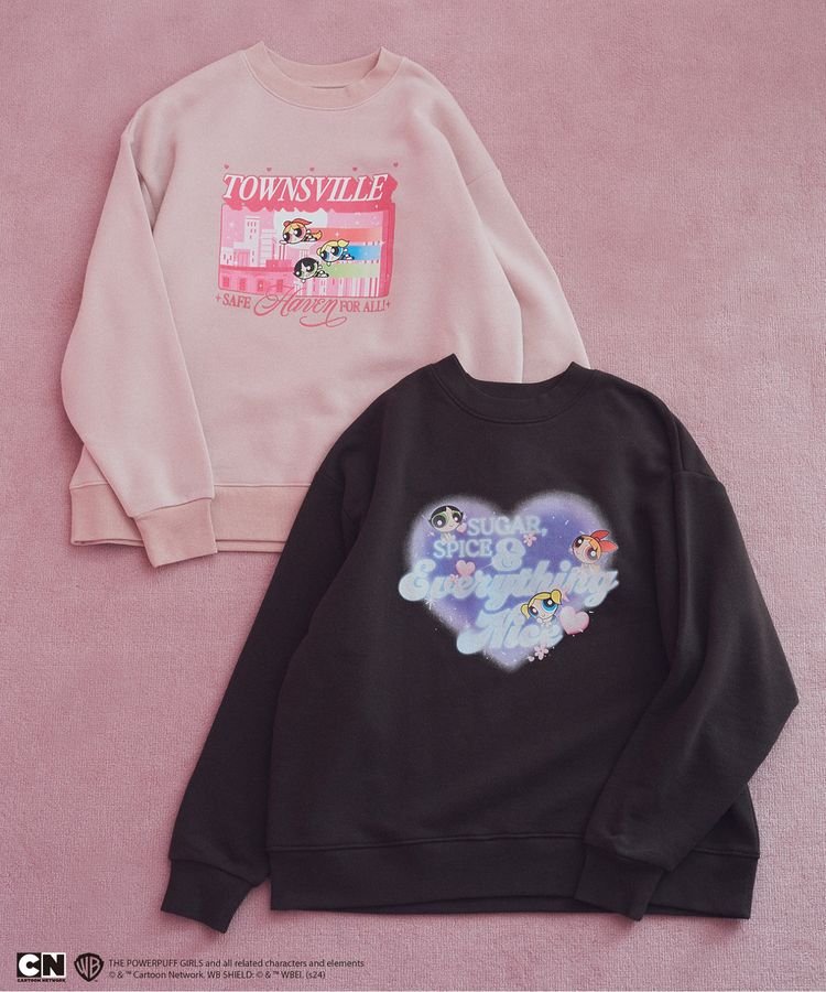 earth music&ecology「The Powerpuff Girls/emaeLスウェット」|スウェット・ジャージ|