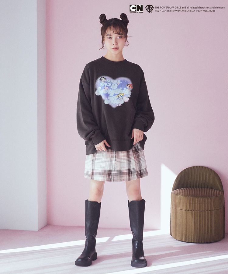 earth music&ecology「The Powerpuff Girls/emaeLスウェット」|スウェット・ジャージ|