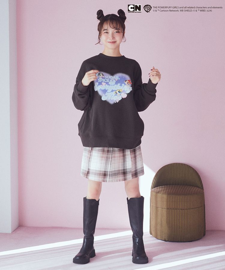 earth music&ecology「The Powerpuff Girls/emaeLスウェット」|スウェット・ジャージ|