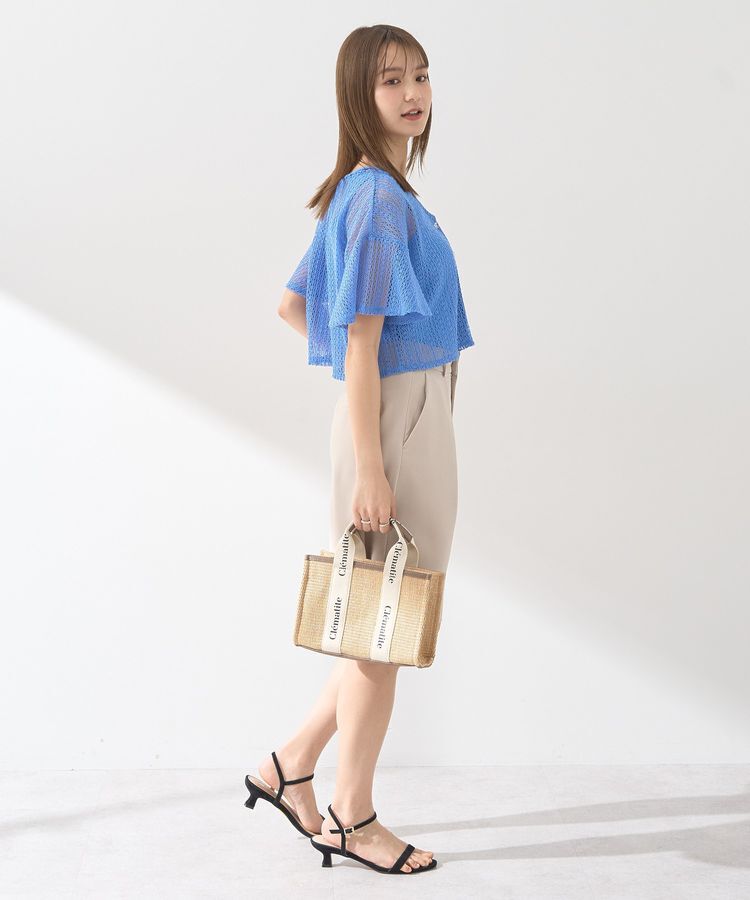 earth music&ecology「SET2点レースカーディガン＋レイヤードインナー」|カーディガン|