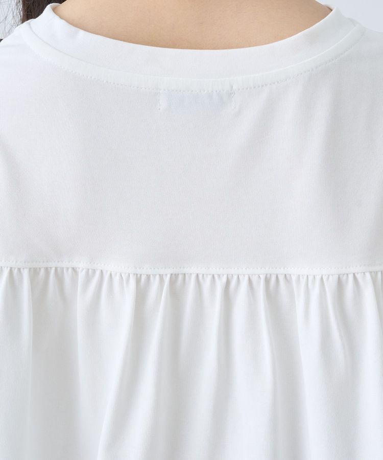 earth music&ecology「バックギャザーTee」|Tシャツ・カットソー|