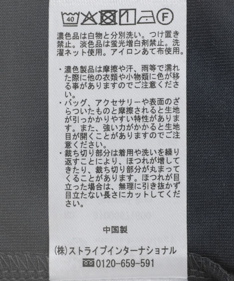 earth music&ecology「ニュアンス柄レースドッキングプルオーバー」|Tシャツ・カットソー|