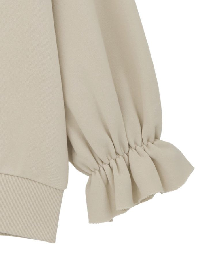 earth music&ecology「フリルカラーZipウラケブルゾン」|カーディガン|