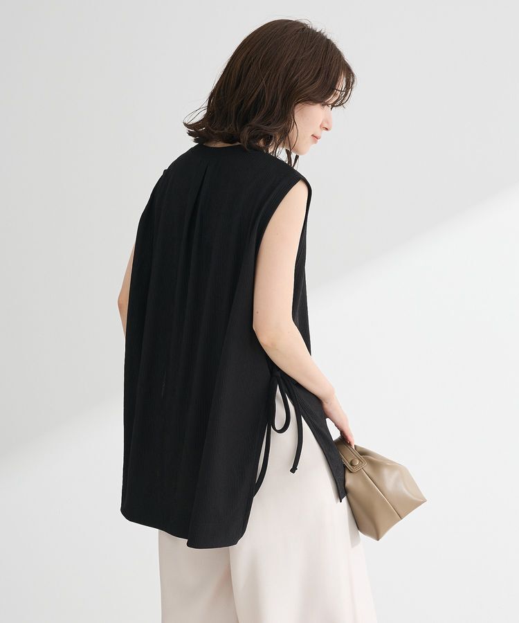 Green Parks「サイドリボンノースリーブチュニック」|チュニック|