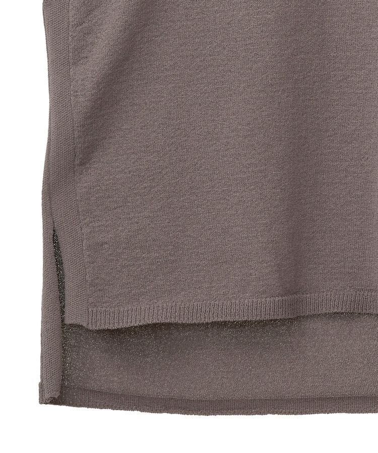 Green Parks「・Petit Fleur ノースリリネンライクニット」|ニット・セーター|