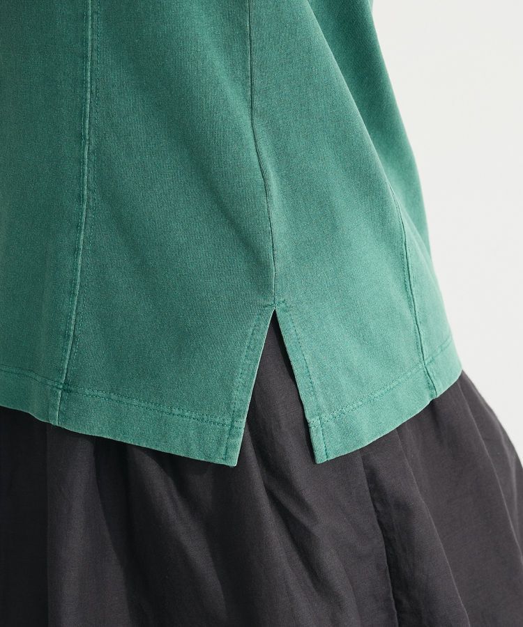 Green Parks「・DOUBLE FLAGS ピグメント切替ノースリTEE」|Tシャツ・カットソー|