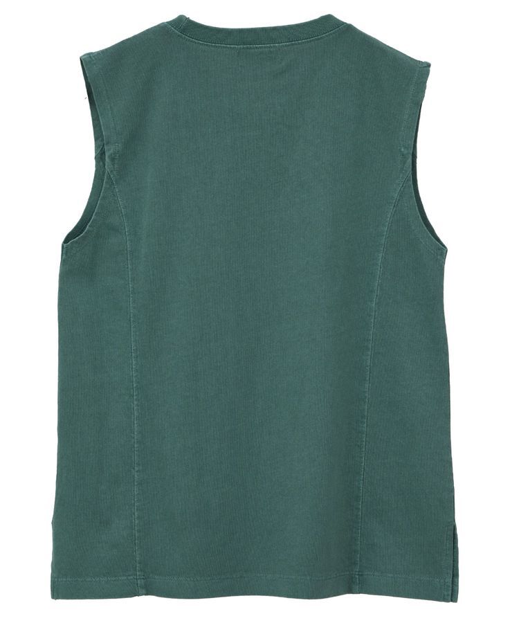 Green Parks「・DOUBLE FLAGS ピグメント切替ノースリTEE」|Tシャツ・カットソー|