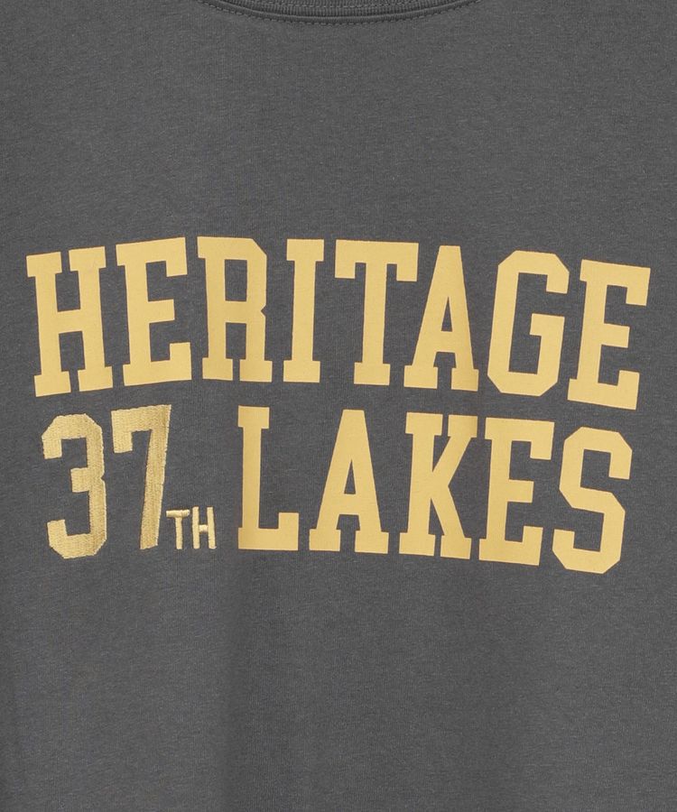 Green Parks「カレッジロゴ刺繍5分袖チュニック」|チュニック|