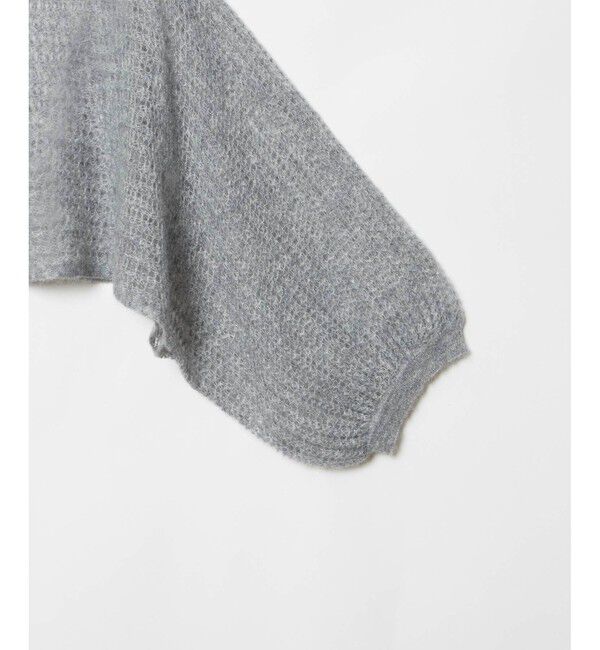 allureville「ドライモヘヤメッシュプルオーバー」|ニット・セーター|