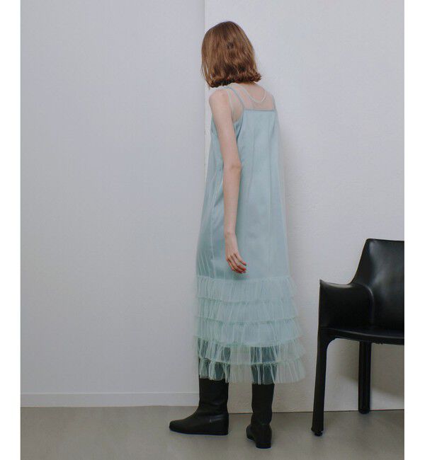 allureville「チュールフリルティアードワンピース」|ワンピース|