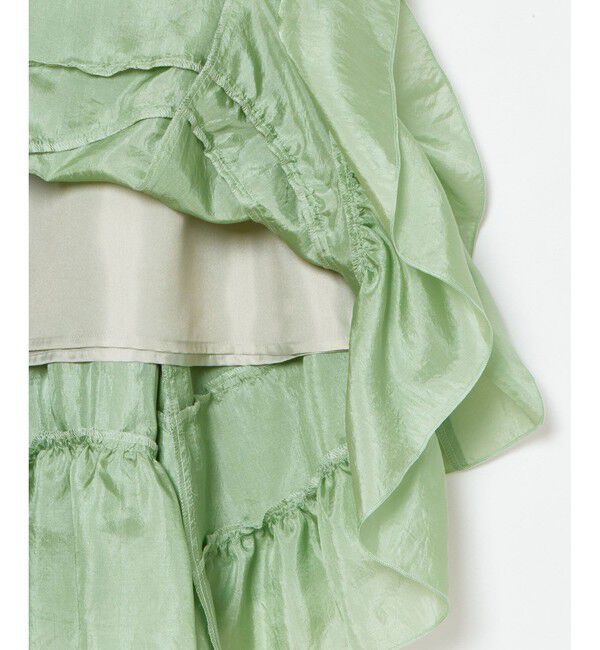 allureville「イレギュラーヘムフリルティアードスカート」|スカート|